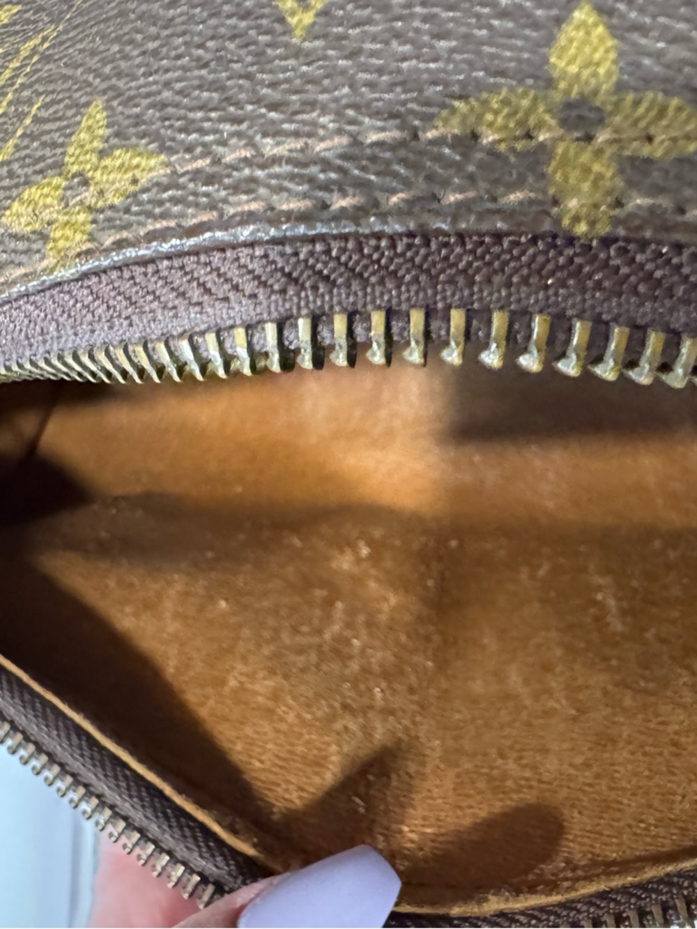 Authentic Louis Vuitton Monogram Papillon 30 size Barrel Bag in Brown and Tan - Picture 6 of 9